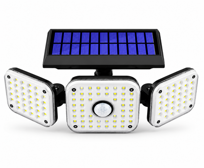 Triple-Head Solar LED Light